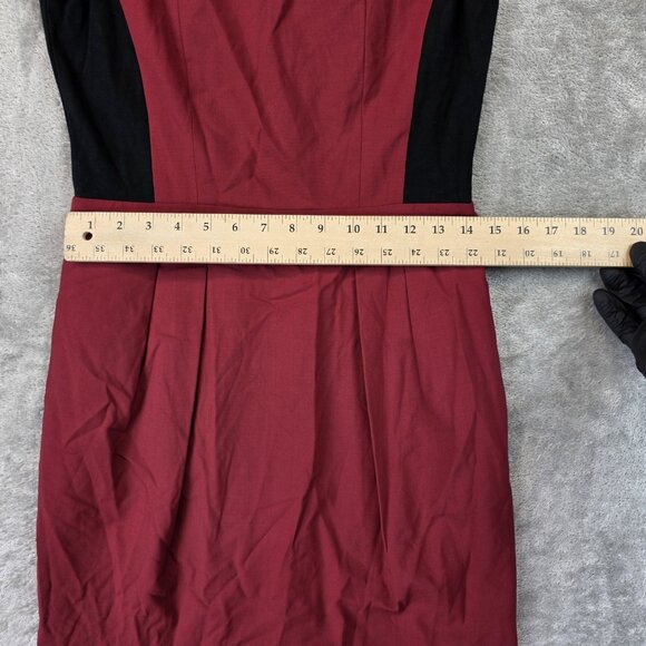 Theory Dress Womens 6 Sleeveless Wool Blend Sheath Pockets Darua Career Workwear - Picture 4 of 11